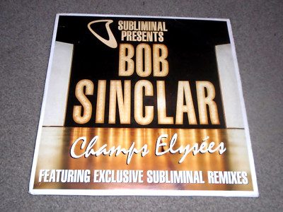 Bob Sinclar    Champs Elysees 3xLP.   2000 HAUS!!