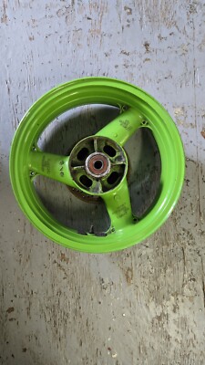 OEM KAWASAKI ZX-7 NINJA 1990 REAR WHEEL GREEN 41073-1470-CJ