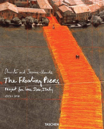 Christo and Jeanne-Claude. The floating piers. Project for lake Iseo, Italy 2014