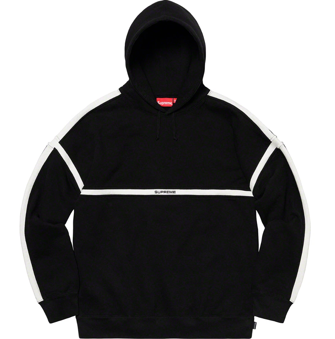 Supreme Warm Up Hooded Sweatshirt 2020 Winter DS NEW Medium M Black BLK