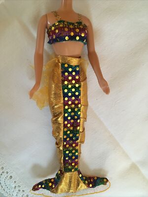  Meerjungfrau  - Outfit ähnlich Jewel Mermaid, für Barbie, Petra, Steffi Love 