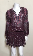 Ulla Johnson Gita Dress in Bordeaux Size 0 $656