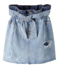 ZARA DENIM GIRLS SKIRT SZ 6