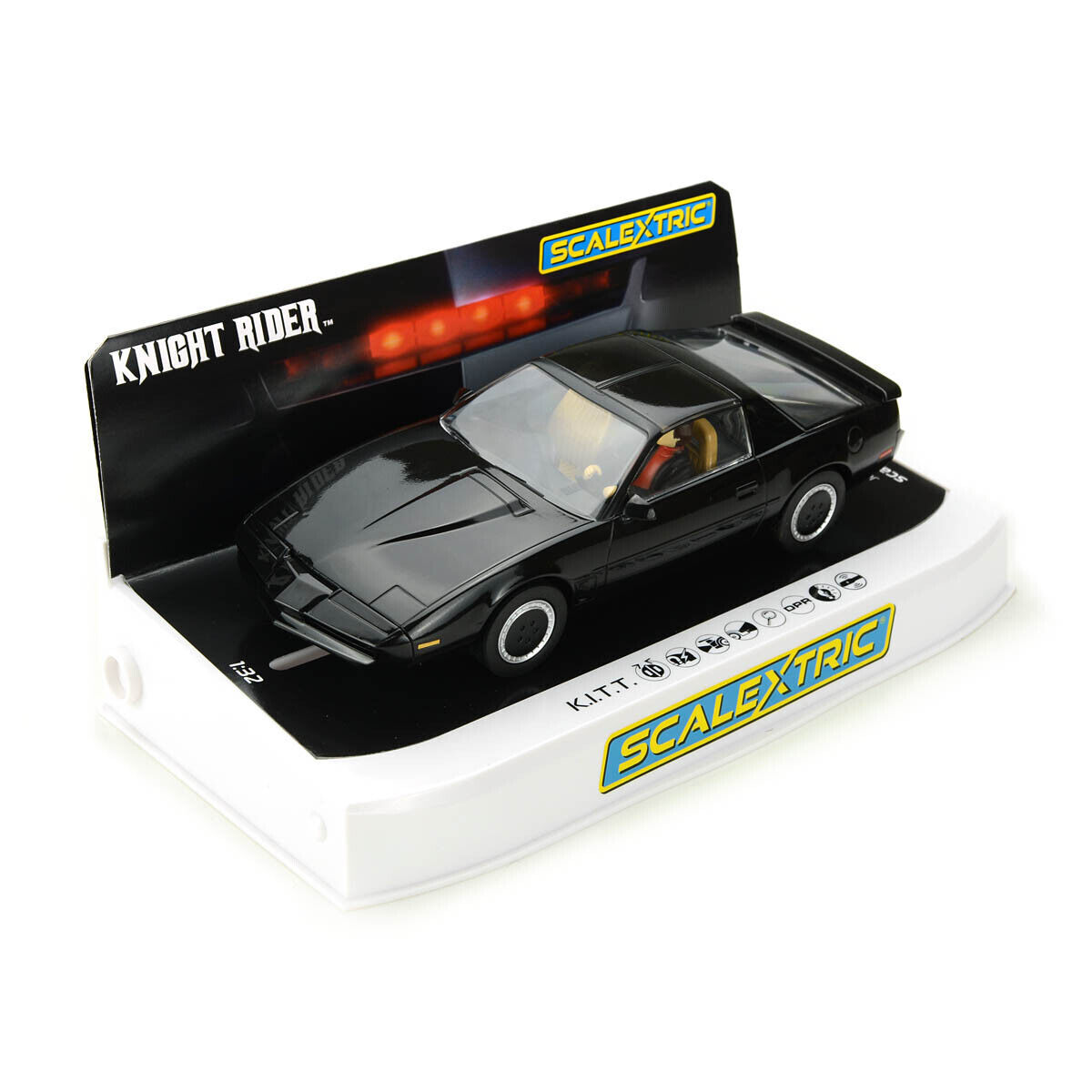 Knight Rider KITT Slot Car 1/32 Scale - Scalextric C4226 K.I.T.T.