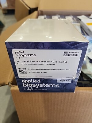 Applied Biosystems MicroAmp Reaction Tube With Cap N8010540