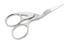 Stork Scissors Sharp Point Embroidery Sewing Snips Thread Clipper 25-Pack