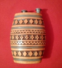 Superbe boîte à poudre, tabac à priser ?  signée début XXème Pays Basque Euskadi