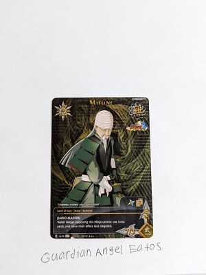 Naruto TCG CCG Mifune Card Super Rare Foil Near Mint English Set