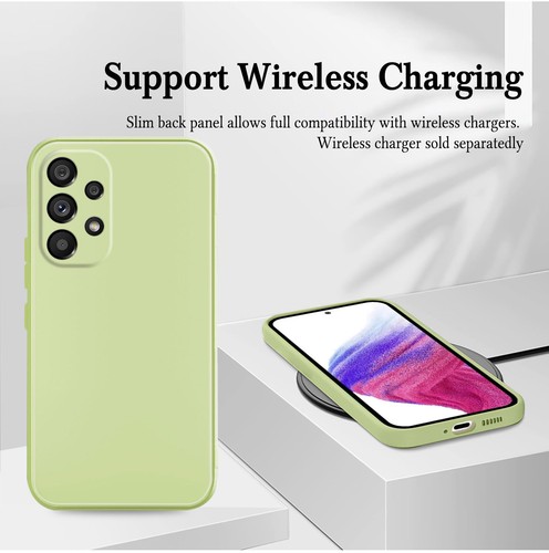 Custodia telefono silicone liquido per Samsung Galaxy S22 Note 20 A13 A53 A52S custodia gel - Foto 101 di 120