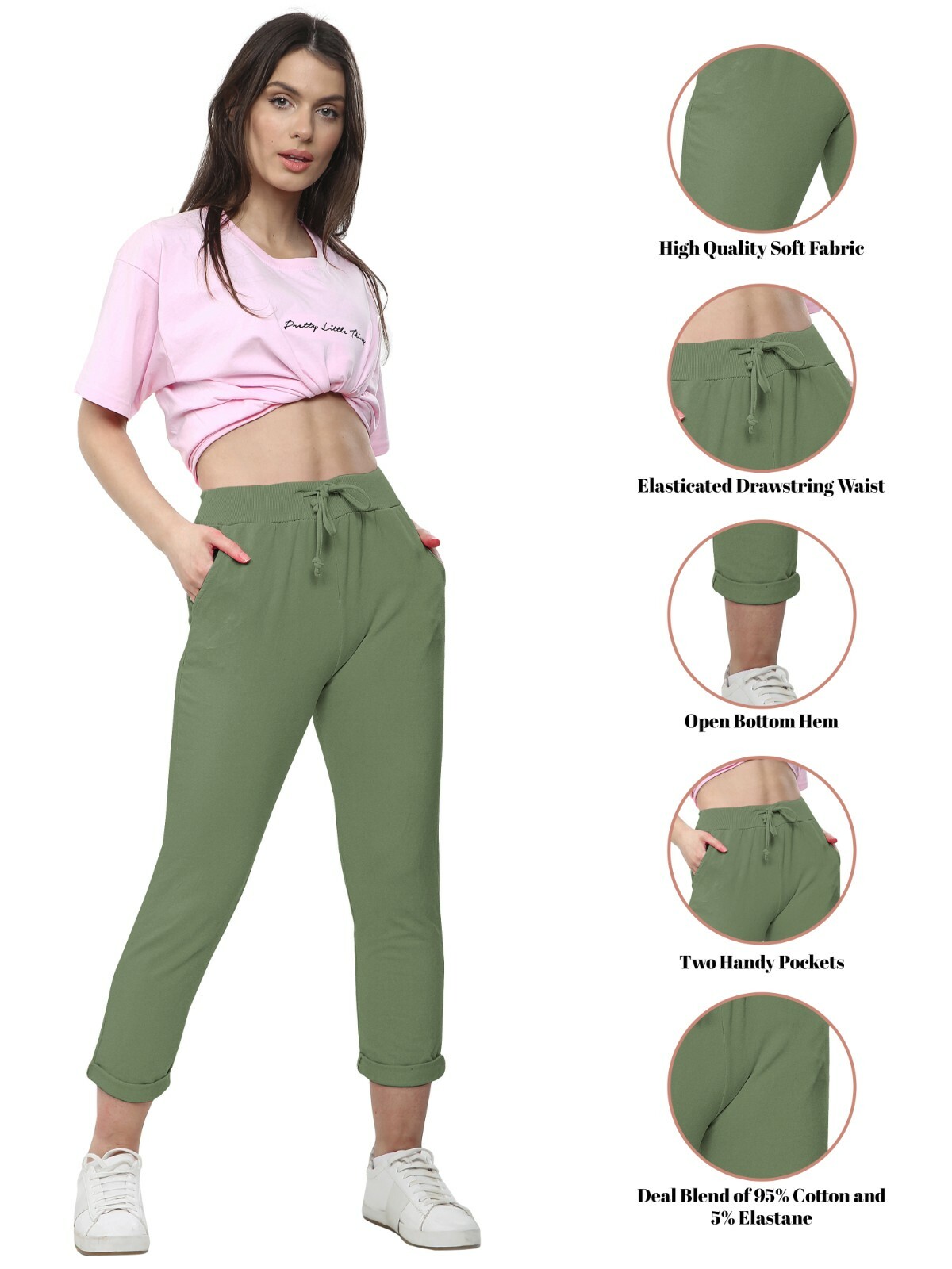 Ladies Tracksuit Bottoms Womens Joggers Trousers Jogging Gym Pants Lounge  Wear