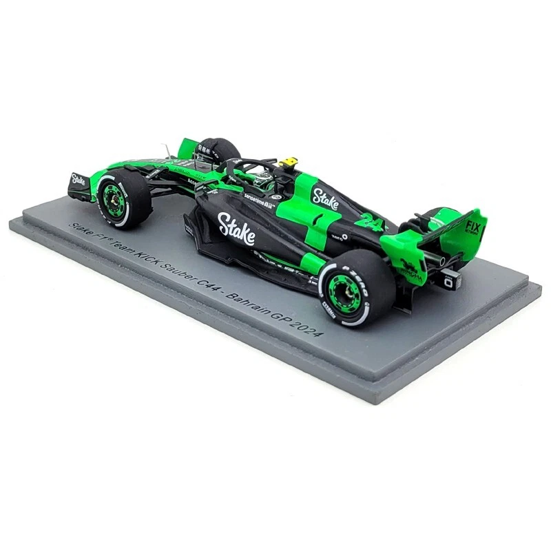 2024 Guanyu Zhou Stake F1 Team Kick Sauber C44 Bahrain GP - 1/43 Spark Models - Immagine 2 di 2