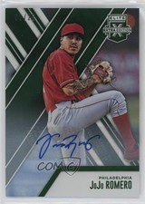 2017 Panini Elite Extra Edition Emerald Auto 3/25 JoJo Romero #102 Auto me2