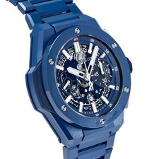 HUBLOT big Bang integrated blue ceramic 451.EX.5123.EX blue Dial 2