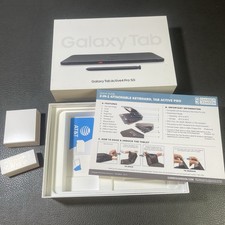 Box Only Samsung Galaxy Tab Active4 Pro 5G 64GB Black Replacement w Quick Start