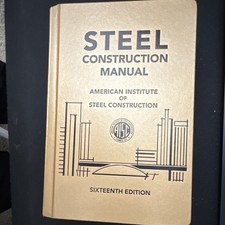 AISC Steel Construction Manual 16th Edition