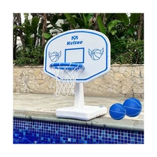 Pool Basketball Hoop, Oversized Poolside Basketball Hoop for Swimmi... Fast Ship