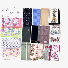 7 Set Renoma Paris Men/Women Handkerchiefs/Pocket Square Multi-Corlor Select 1