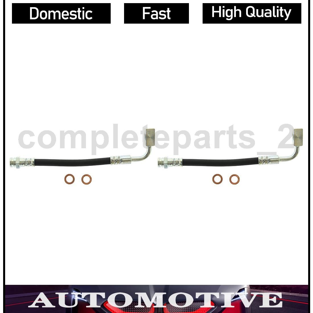 2 Rear Brake Hose Line Fits Ford Ranger 4.0L 2.3L