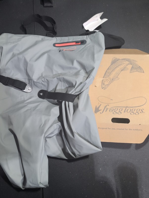 FROGG TOGGS Canyon II Breathable Waterproof Stockingfoot X-Large, Gray 
