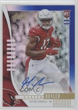 2019 Panini Absolute Rookie Blue Spectrum Signatures /30 Hakeem Butler Auto 0q3