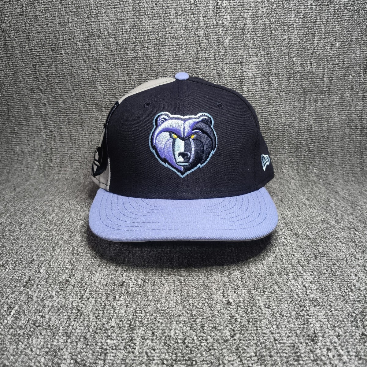 New Era Memphis Grizzlies NBA Snapback Hat Cap Navy Light Blue J891