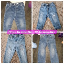 4 Pairs Of Toddler Boy Jeans