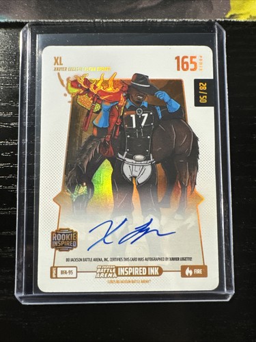 2025 Bo Jackson Battle Arena Update XL Fire Auto #BFA-95 28/50