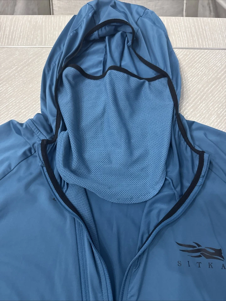 Sitka Gear Men’s Equinox Guard Hoodie Size 3XL Pacific Blue - Image 3 of 4