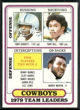 Click to enlarge Tony Dorsett / Tony Hill / Harvey Martin