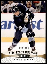 2011-12 Upper Deck UD Exclusives Tyler Kennedy 012/100 Pittsburgh Penguins #303