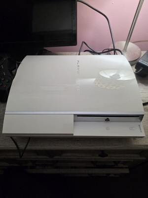 SONY PLAYSTATION 3 PS3 Ceramic White CECHL00 Console BUNDLE NTSC J US SELLER 