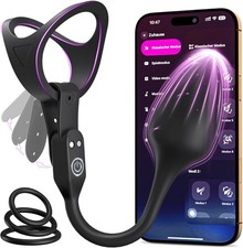 Vibrator Prostata Stimulation M&auml;nner, Analplug Sex Spielzeug f&uuml;r die M&auml;nner