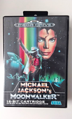 SEGA Mega Drive Michael Jackson's Moonwalker PAL 16-Bit Cartridge