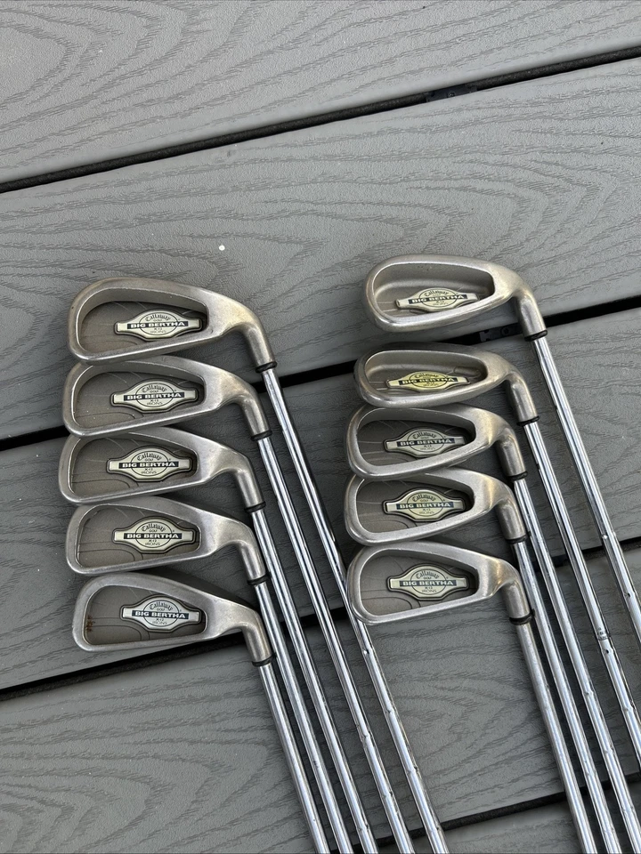 Клюшки для гольфа айроны Callaway Big Bertha X-12 1, 3-9, PW, LW Memphis «10» 98 под правую руку - Изображение 4 из 4