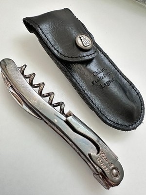 CHATEAU LAGUIOLE Far Niente Vialis Creation Silver Plate Corkscrew Bottle Opener