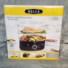 New ListingBella Two Tier Food Steamer with Dishwasher Safe Lids and Stackable Baskets & Re