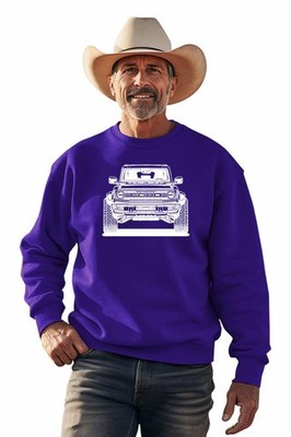 Ford Bronco Raptor Truck Front End Design Crewneck Sweatshirt NEW