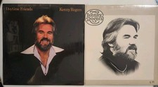 Lot of 2 Kenny Rogers LP Vinyl Records Daytime Friends