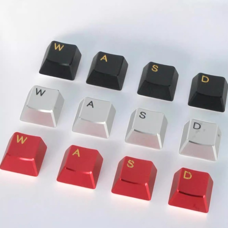 All Metal Keycaps Aluminum Keycap Keys Artisan KeyCaps for Mechanical Keyboard