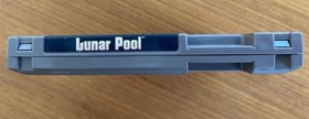 NES ~ LUNAR POOL ~ Nintendo Game 3 Screw NES-LP-AUS Game Cart + Manual Pal A