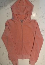 Vintage Juicy Couture Pink Bubblegum Velour Track Jacket - Medium - USA MADE