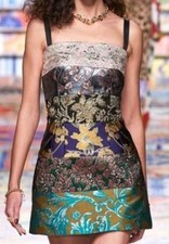 Dolce & Gabbana Mini Brocade Dress