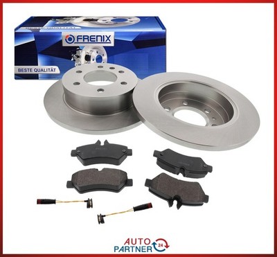 Bremsscheiben Beläge für VW Crafter Mercedes Sprinter Ø298mm hinten Hinterachse