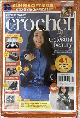 Inside Crochet UK magazine  issue 183 Celestial Beauty