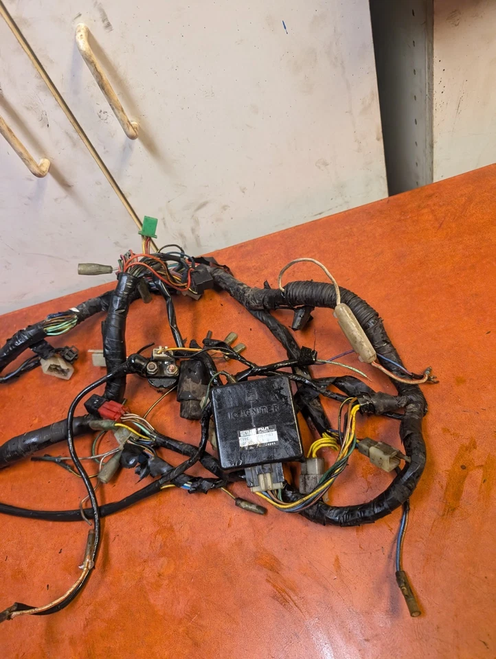 Kawasaki En450 A Ltd454 1986 motor CDI arnés de cableado cables de telar 454 Ltd Foto 2 de 4