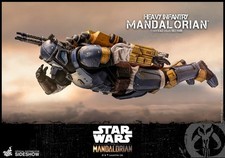 Hot Toys TMS010 Star Wars Heavy Infantry Mandalorian 1 6 Figure Brand New