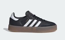 Adidas Originals Sambae JI1350 Core Black Metallic Gold Women's Shoes Multi Size