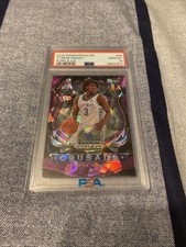 2020-21 Panini Prizm Draft Picks Crusade Tyrese Maxey #94 Purple Ice Prizm (RC)