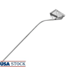 Sand Flea Rake Fishing Bait Aluminum Handle Rubber Grips Beach Treasure Hunting