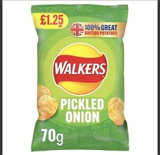 Walker's Pickled Onion 18x70gm